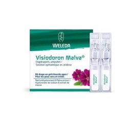 Weleda Visiodoron Malva Eye Drops Ampoules 10st