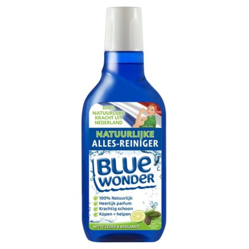 Blue Wonder 100% Natural All Purpose Cleaner White Cedar 750 Ml