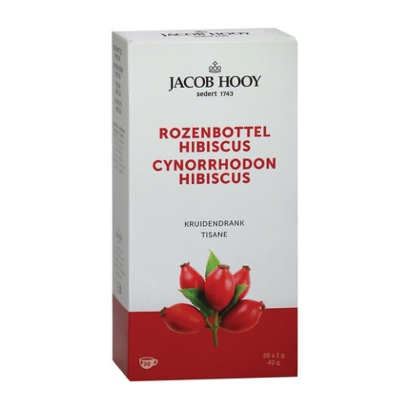 Jacob Hooy Rose Tea Bottles