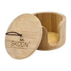 Skoon Bamboo Reusable Face Pad Holder
