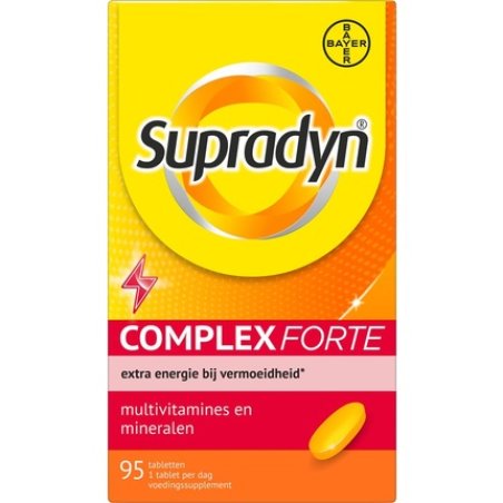 Supradyn Complex Forte Multivitamins - For Extra Energy In Case Of Fatigue - 95 Tablets