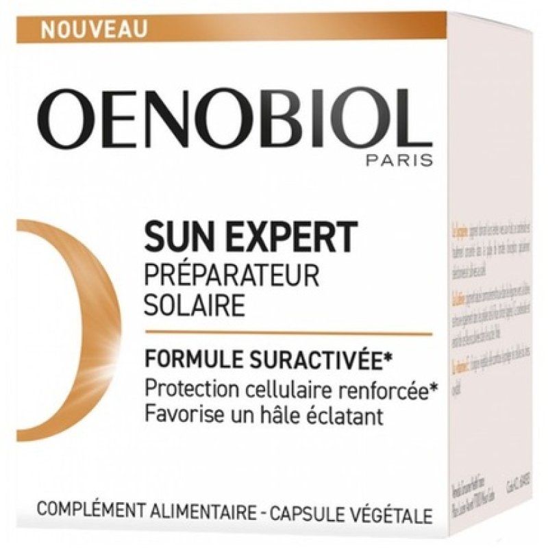 Oenobiol Sun Expert Sun Preparer Food Supplement 30 Capsules