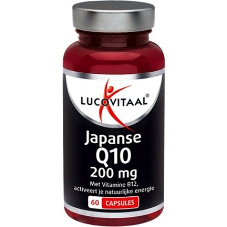 Lucovitaal Japanese Q10 One A Day 200 Milligrams Dietary Supplements - 60 Capsules