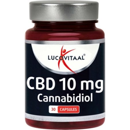 Lucovitaal Cbd 10 Milligram Cannabidiol Food Supplement - 30 Capsules