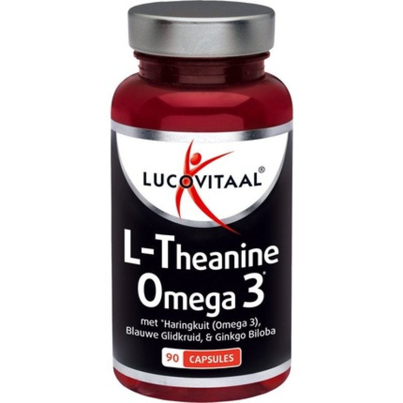 Lucovitaal L-Theanine Herring Roe Dietary Supplement - 90 Capsules