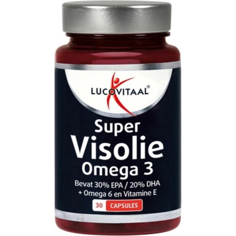 Lucovitaal - Super Fish Oil Omega 3 - 30 Capsules - Food Supplements