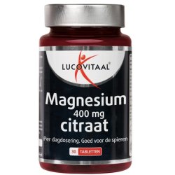 Lucovitaal Magnesium Citrate 400 Mg - Essential Mineral Supplement
