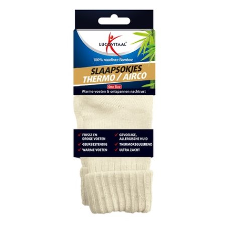 Lucovitaal Bamboo Sleep Socks