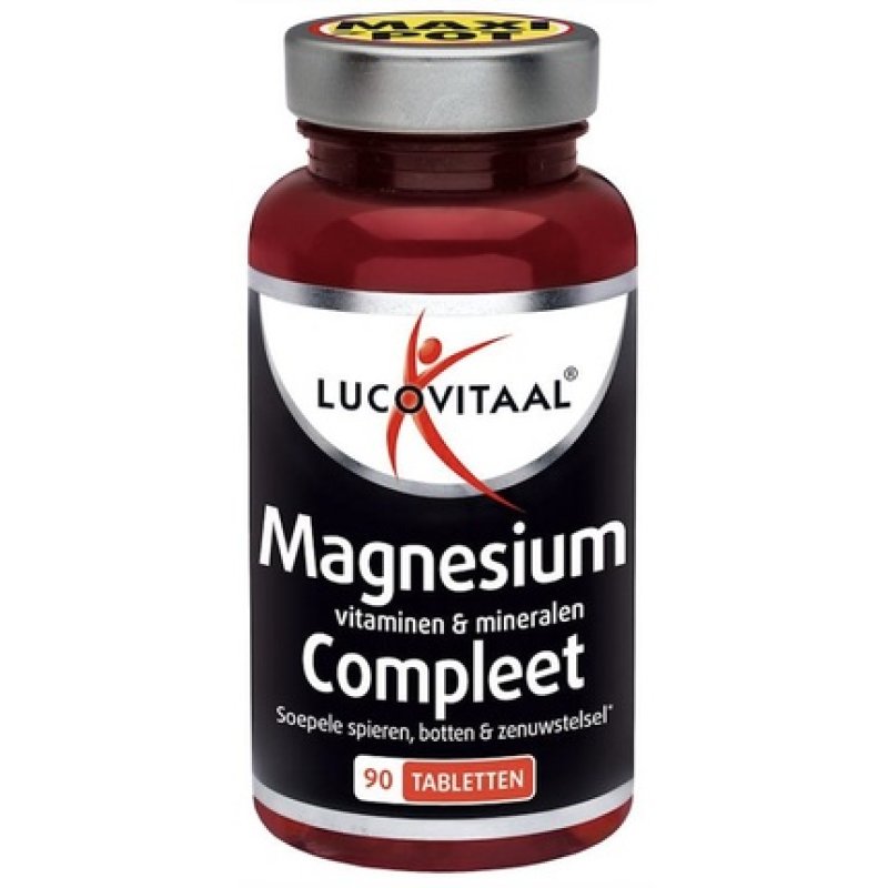 Lucovitaal - Magnesium Vitamin Mineral Complex - 90 Tablets