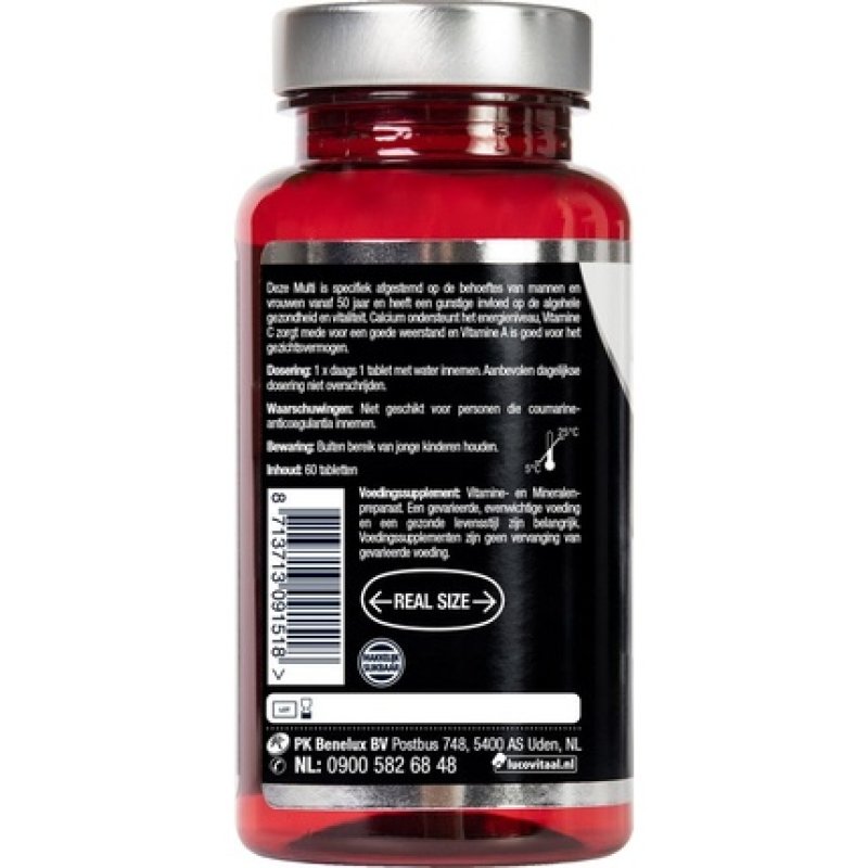 Lucovitaal Food Supplements Multi A To Z 50 - 60 Tablets