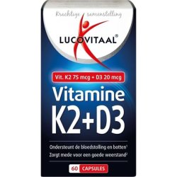 Lucovitaal Vitamin K2 D3 60 Capsules