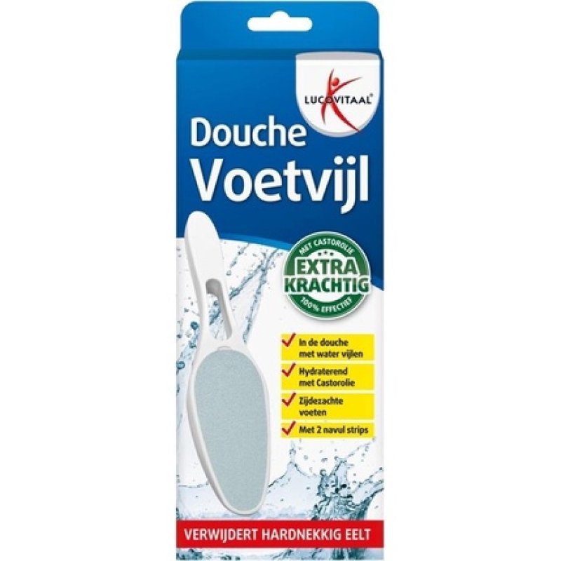 Lucovitaal Shower Foot File