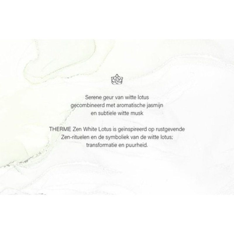 Therme Antiperspirant Extra Dry Zen White Lotus Roller 60 Ml