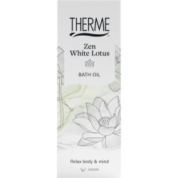 Therme Zen White Lotus Bath Oil 100 Ml