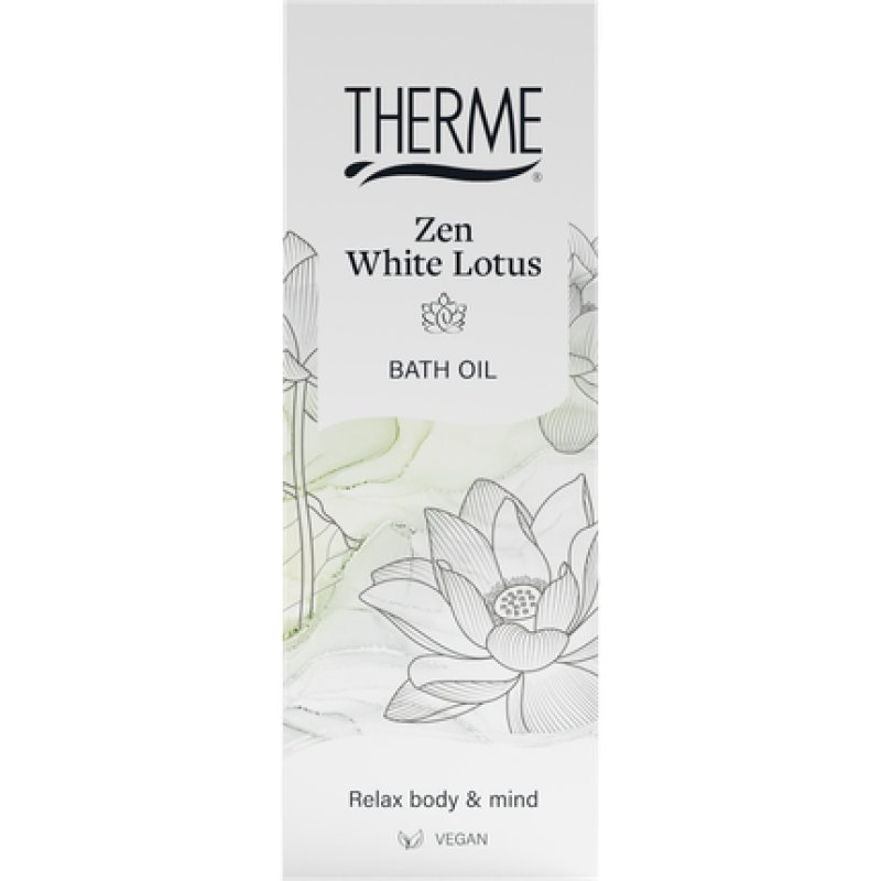 Therme Zen White Lotus Bath Oil 100 Ml