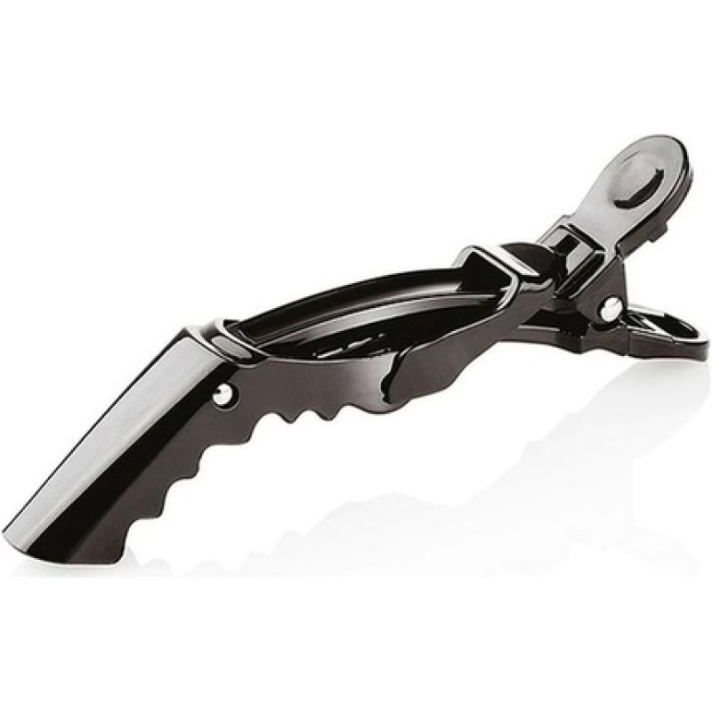 Black Alligator Clips 10cm