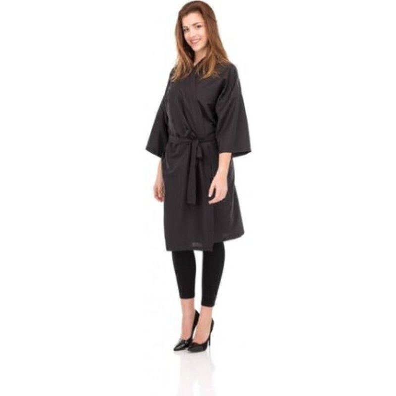 Xanitaliapro Kimono Haircutting Cape in Black