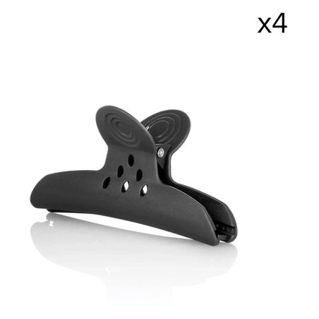 Xanitalia Pro Xan Pro Large Black Hair Clips X4