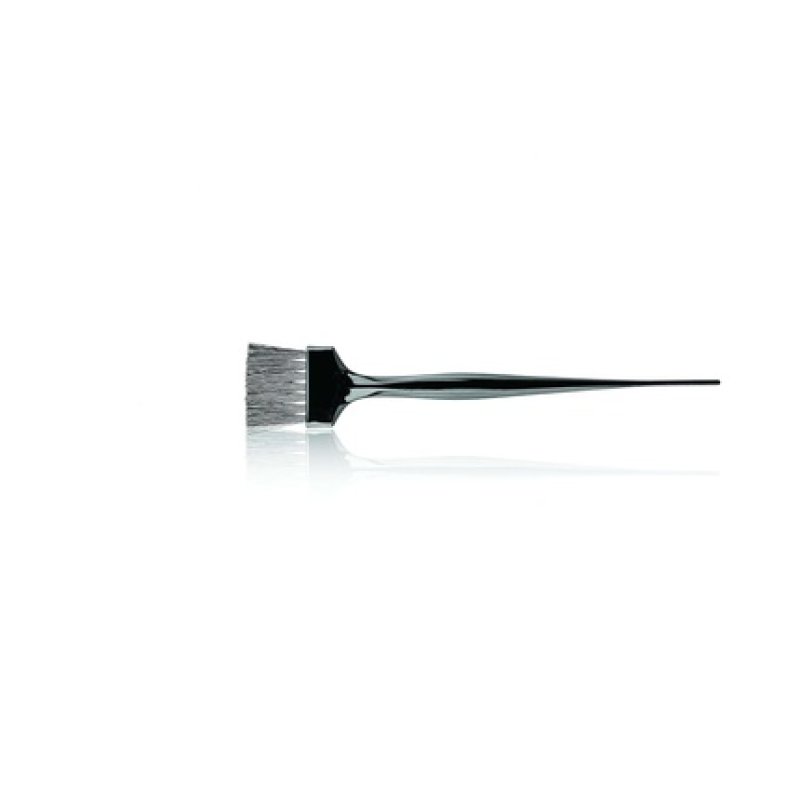 Small Paint Brush with Curved Soft Nylon Bristles