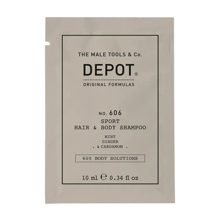 No. 606 SPORT HAIR &amp BODY SHAMPOO .10ML