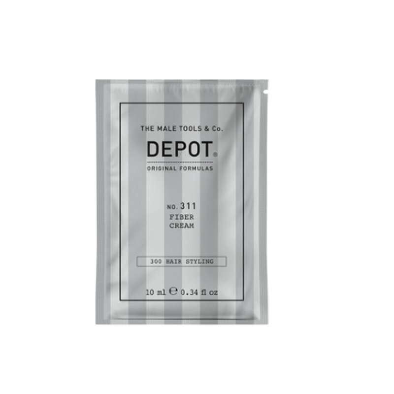 Depot 300 Hair Stylings No 311 Uv Filter Hair Styling Cream Medium Hold - 10 Ml