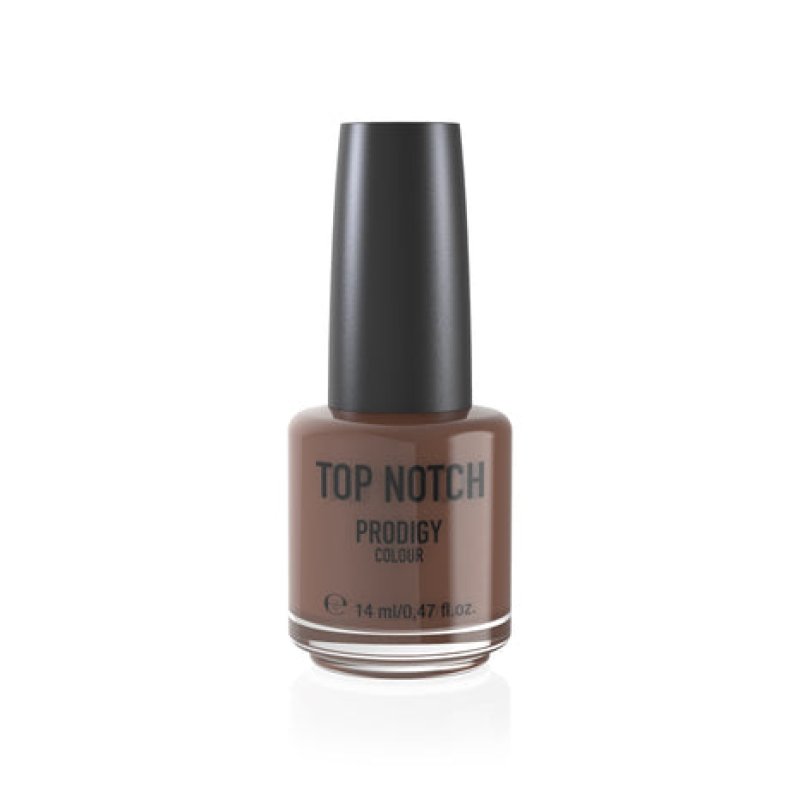 Top Notch by Mesauda Prodigy nail polish 14 ml Brown