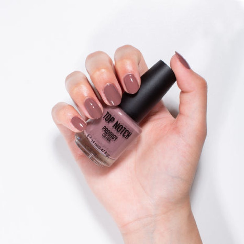 Top Notch by Mesauda Prodigy nail polish 14 ml Brown