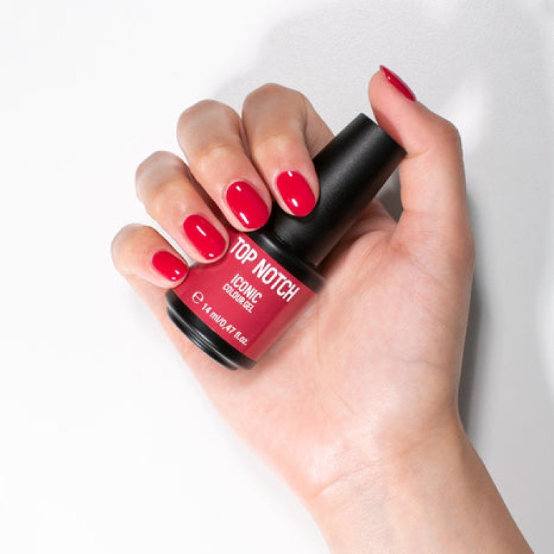 Top Notch by Mesauda Iconic Colour Gel nail polish 14 ml Red