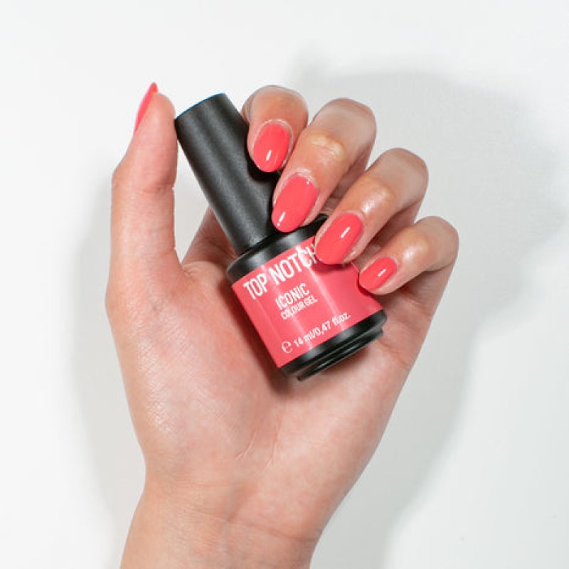 Top Notch by Mesauda Iconic Colour Gel vernis à ongles 14 ml Rouge