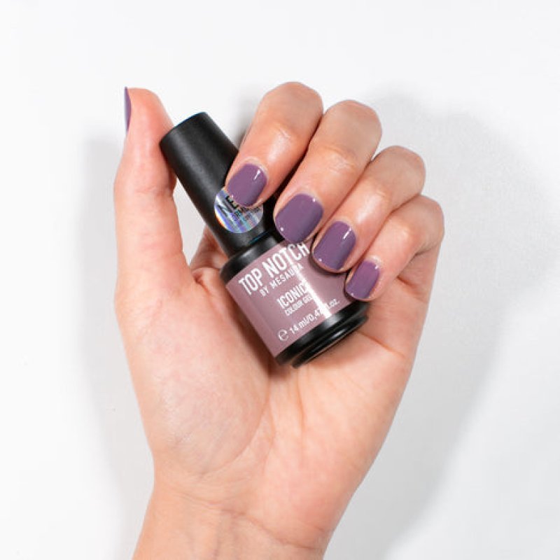 Top Notch by Mesauda Iconic Colour Gel vernis à ongles 14 ml Violet