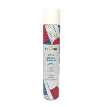 Yellow Strong Hold Hairspray 500ml
