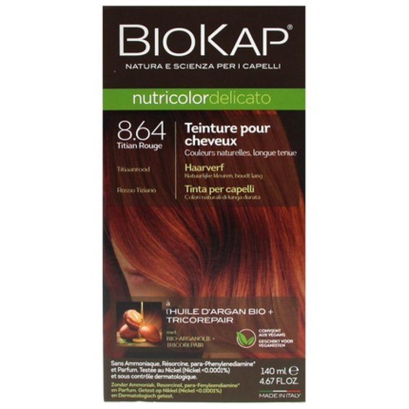 Nutricolor Hair Color Delicate Titian Red 8.64