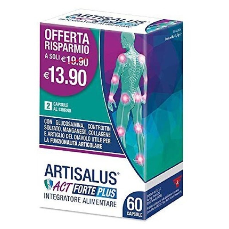 Artisalus Act Forte Plus F&F 60 Capsules