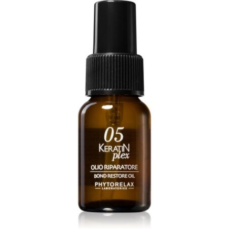 PHYTORELAX KERATIN PLEX 05 HAIR REPAIRING AND RESTRUCTURING SILK EFFECT OIL 30ML