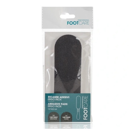 Xanitalia Pro Xan Pro Foot File Ergo Stainless Steel Adhesive Refills