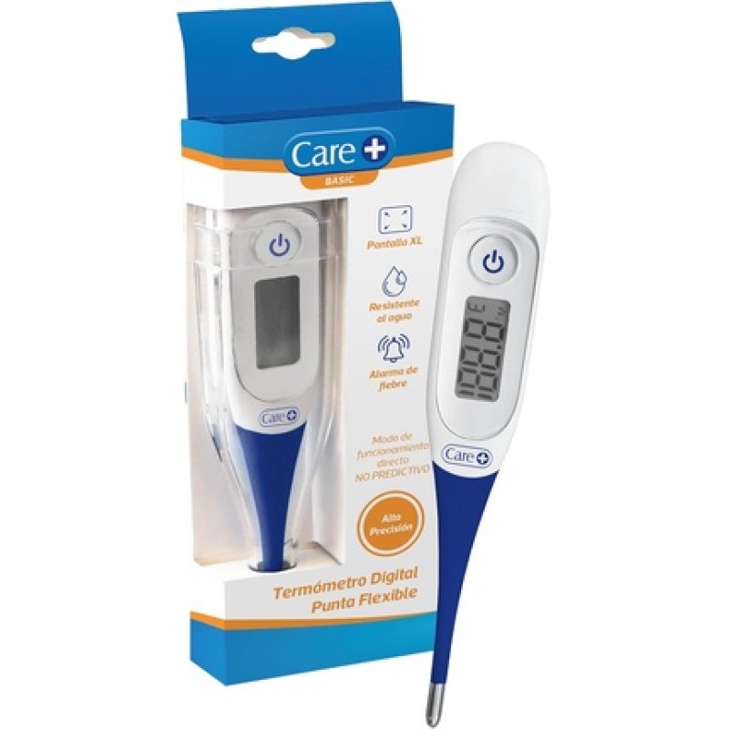 Care Digital Thermometer with Flexible Tip for Babies, Children, and Adults
