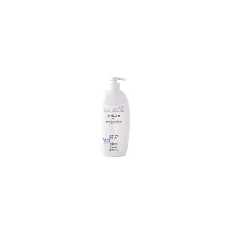 Byphasse Caresse Milk Protein Shower Cream 1l