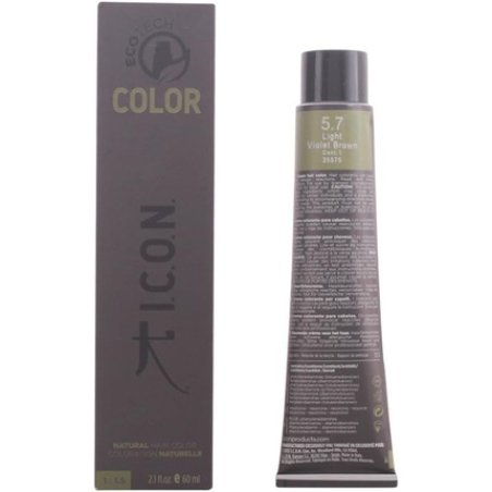 I.C.O.N. Ecotech Color Natural Permanent Coloration Light Violet Brown Number 5.7