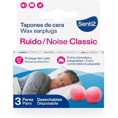 Senti2 Extra Comfortable and Customizable Wax Caps 6 Pieces Pink