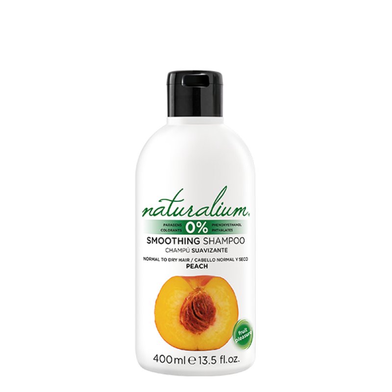 Peach Naturalium 2 in 1 Shampoo and Conditioner 400ml