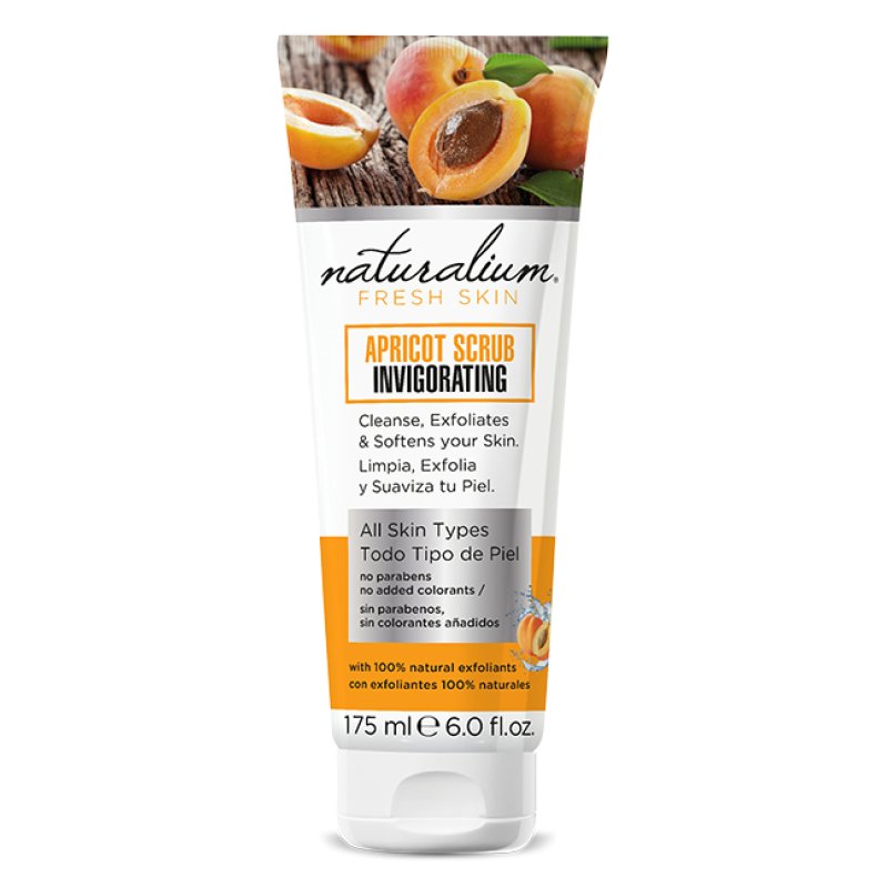 Naturalium Apricot Scrub Invigorating 175 ml