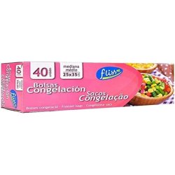 Fliss Medium Freezer Bag 40 Count
