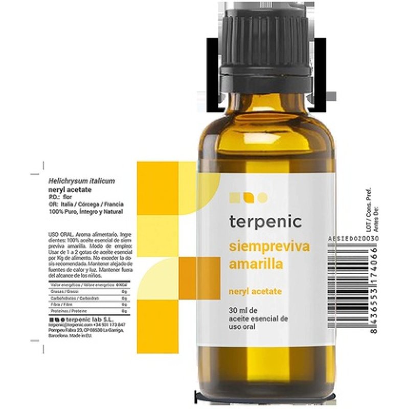 Nutricosmetics - Terpenic Siempreviva Amarilla 30ml