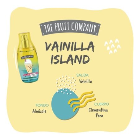 VAINILLA ISLAND Eau de Toilette 40ml - Summer Edition for Women from Spain - Floral, Sandalwood