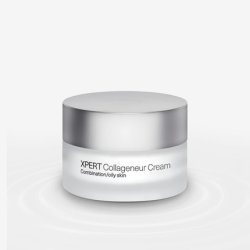 Singuladerm XPERT Collageneur Moisturizing Facial Cream for Combination/Oily Skin 50ml - Anti-Aging and Anti-Wrinkle