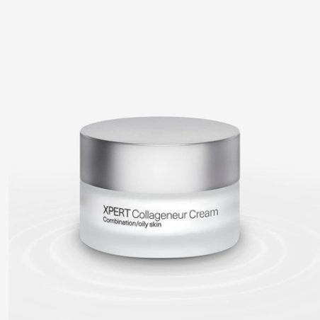 Singuladerm XPERT Collageneur Moisturizing Facial Cream for Combination/Oily Skin 50ml - Anti-Aging and Anti-Wrinkle