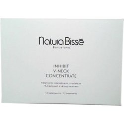 Natura Bisse Inhibit V-Neck Concentrate - Firming Concentrate In Ampoules For Neck And Decolletage Skin Care, 12 X 4 Ml