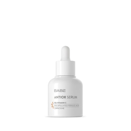 LABORATORIOS BABÉ Antiox Serum 30ml Vitamin C Face Serum Revitalizing and Antioxidant Brightening Face Serum with