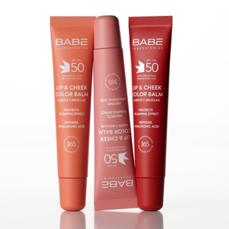 Lip & Cheek SPF 50 Pink Photoprotective Balm - High Sun Protection