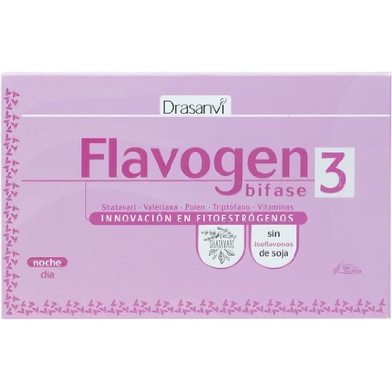DRASANVI FLAVOGEN BIFASE 3 Unique Standard 60 Capsules